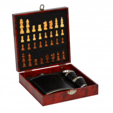 Подарочный набор "Шахматы с флягой Jack Daniels" FT295