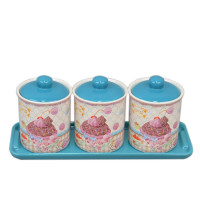 Набор банок для сыпучих продуктов  "Sweet" YX345